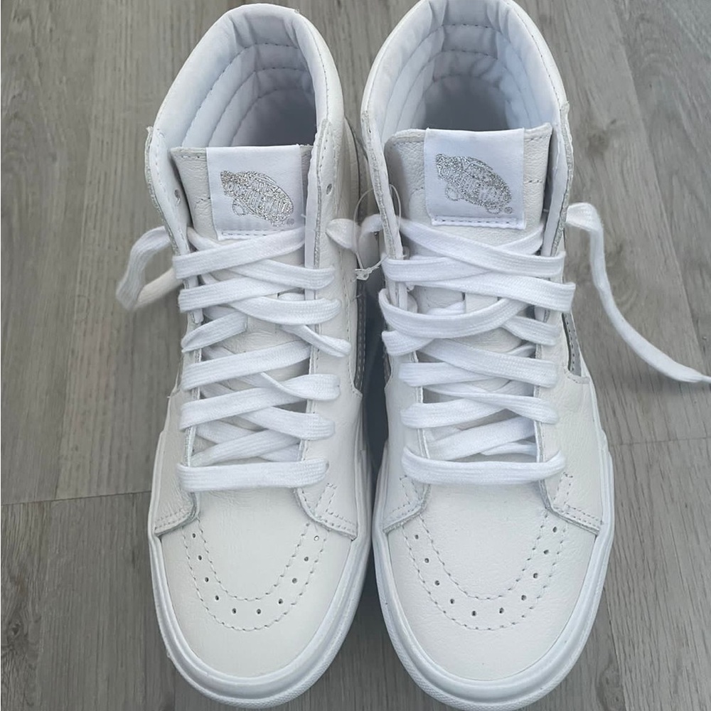 Vans leather high top size 6.5
